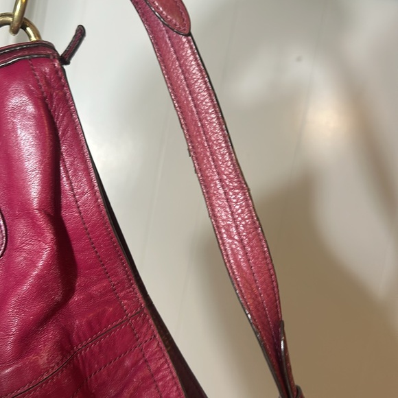 Coach vintage maroon shoulder bag - Picture 7 of 13